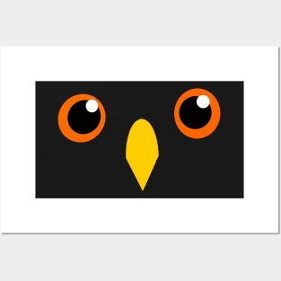 Owl eyes Posters and Art